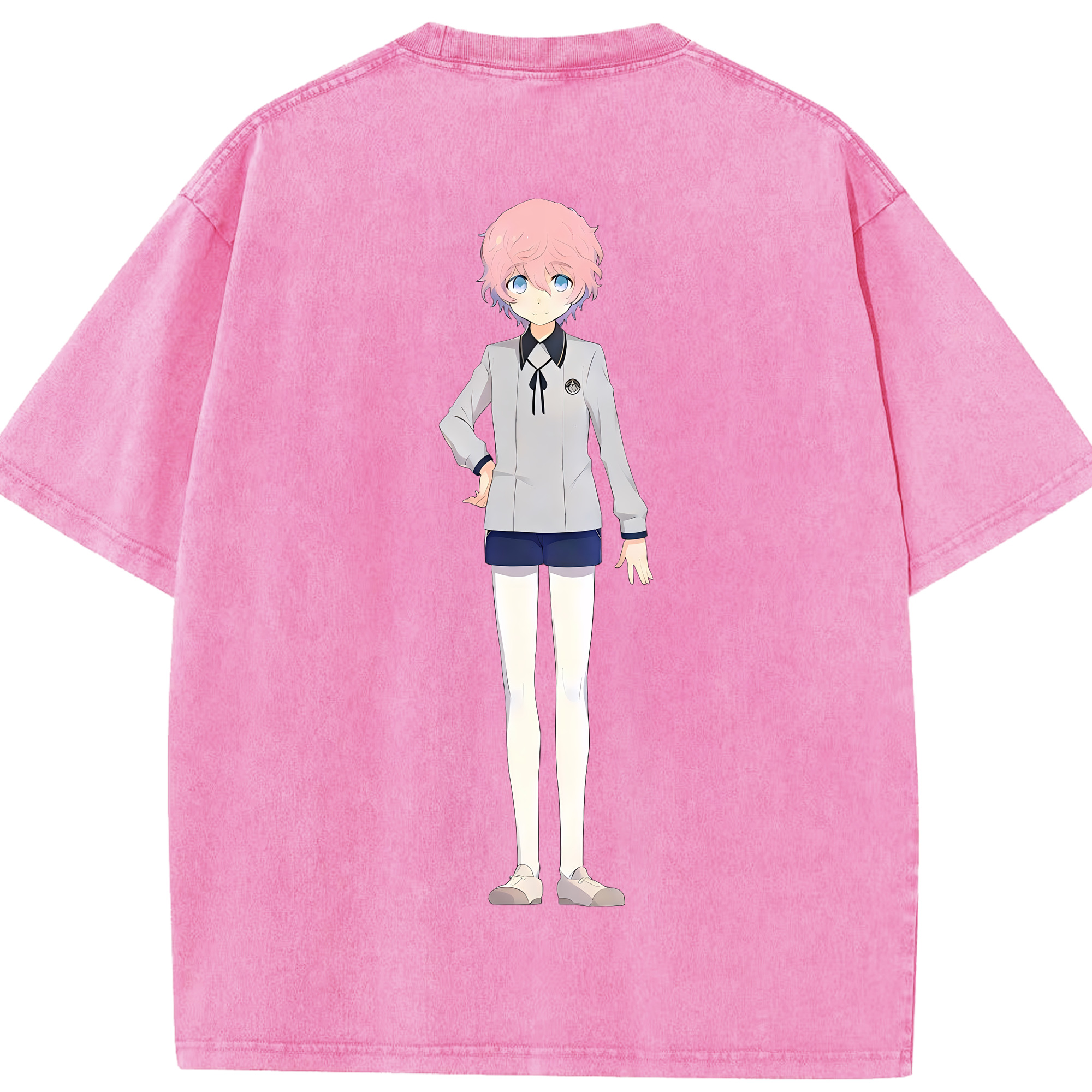 （画像用） 刀剣乱舞 Touken Ranbu 綿100% ヴィンテージ風 半袖Tシャツ（背面プリント）